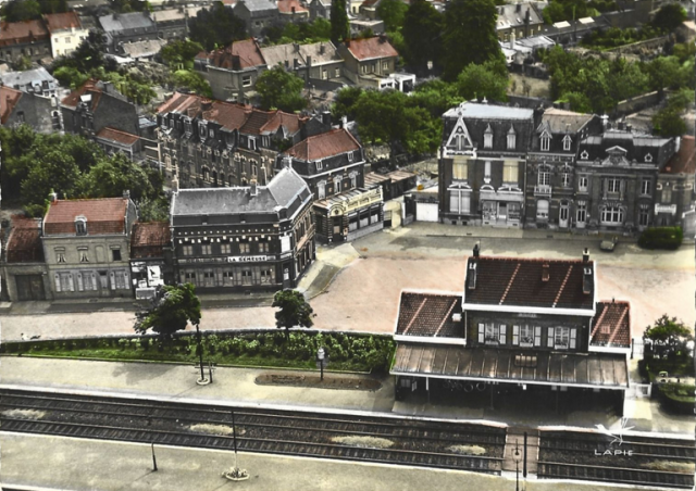 59 ascq - gare vue aerienne